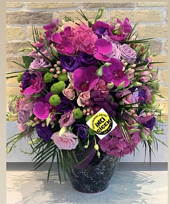 zel vip arajman orkide ortanca ve ithal ieklerden hazrlanm arajmanmz